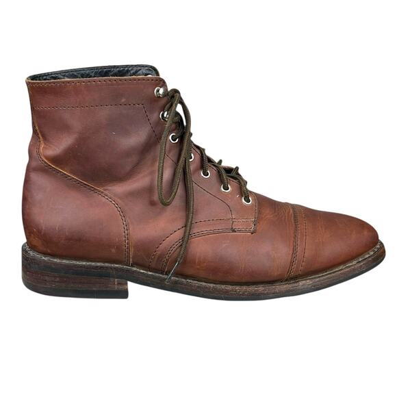 Thursday Mens Captain Brown Leather Lace Up Chukka Boot Size US 12 - Picture 1 of 13